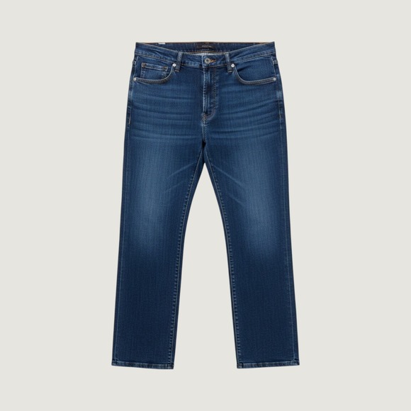 Ballin Denim - Ballin Jeans Women's Sz 40 Cotton Blend Modern Fit Blue Denim Dark Wash Straight